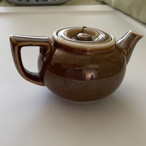 Fraunfelter Small Brown Glazed Teapot